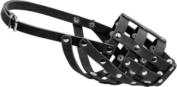 Намордник Collar м'який (доберман, вівчарка сука, далматин) чорний