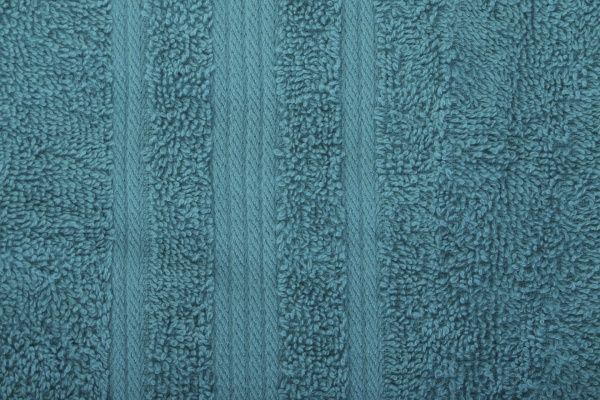 Полотенце с полосками 70x140 см бирюзовый Home Line 