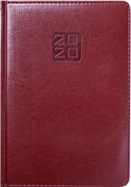 Щоденник датований 2020 BRAVO (Soft) A6 коричневий Buromax
