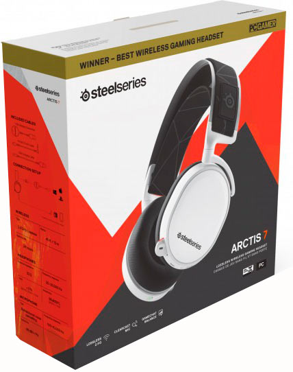 Наушники SteelSeries Arctis 7 white (61508) 