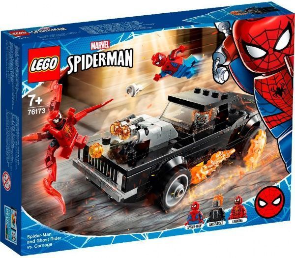 Конструктор LEGO Super Heroes Marvel Людина-Павук і Примарний Вершник проти Карнажа 76173