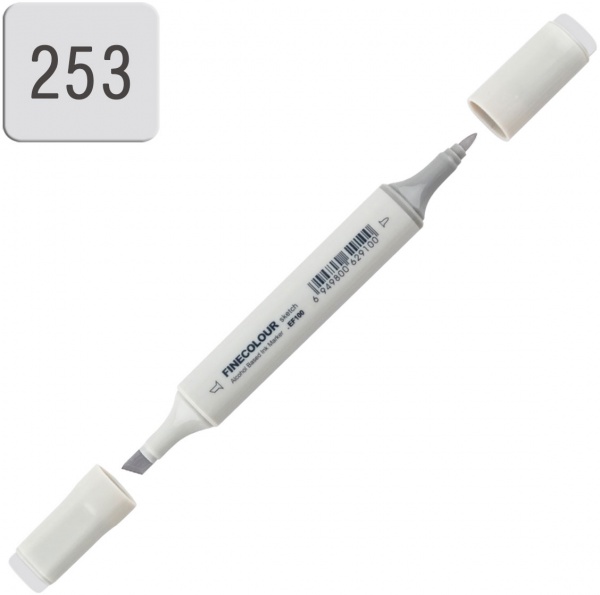 Маркер спиртовой FINECOLOUR Sketch EF100-253 серый тонер №3 