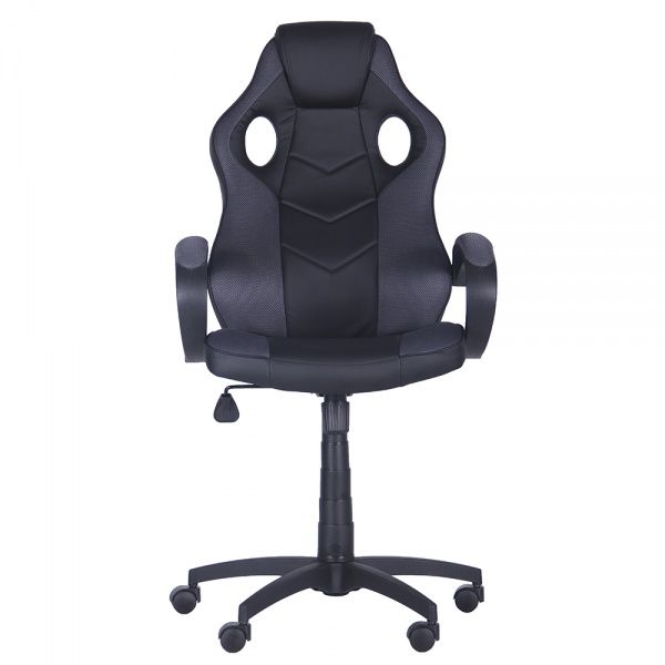 Крісло AMF Art Metal Furniture Race Sport 3 чорний/сірий