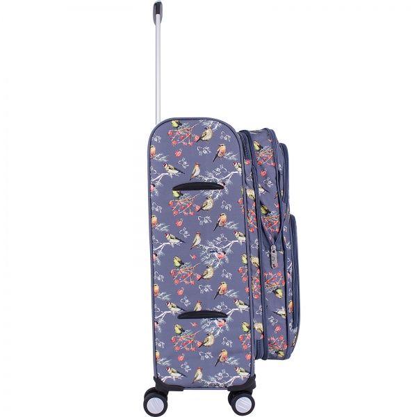 Чемодан Bagland M 63 л мульти суб.445 (37966244) 