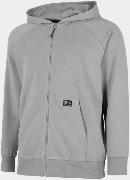 Джемпер 4F SWEATSHIRT BLM011 H4Z22-BLM011-24S р. S сірий