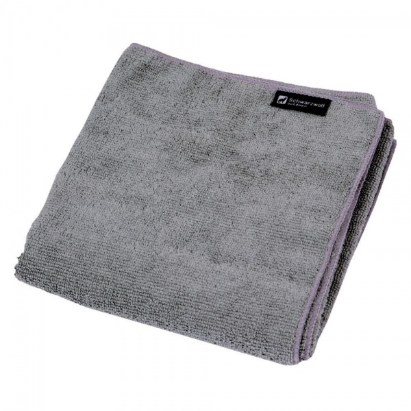 Рушник спортивний з мікрофібри LOBOS 42x83 см сірий Schwarzwolf 