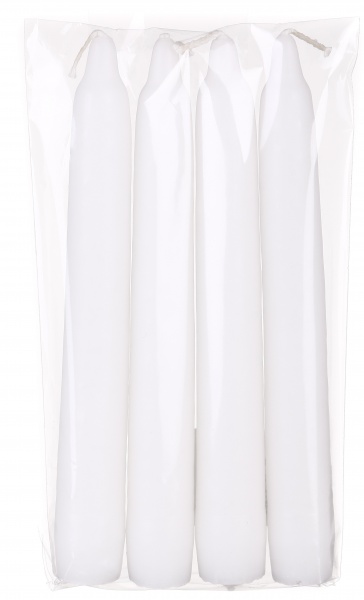 Свічка конусна 20/160мм кольорова 4 шт Pako-If