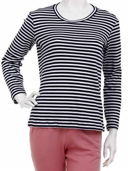 Реглан Flis clothes женский Белая полоса р. XL бело-синий