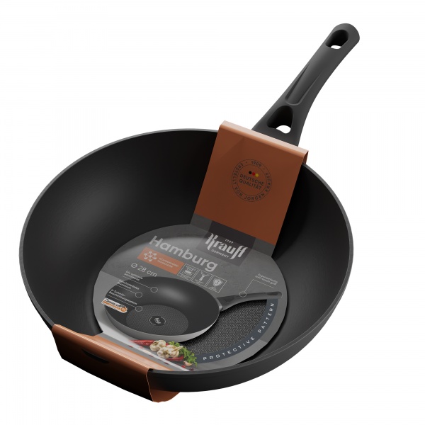 Сковорода wok Hamburg 28 см 25-45-123 Krauff