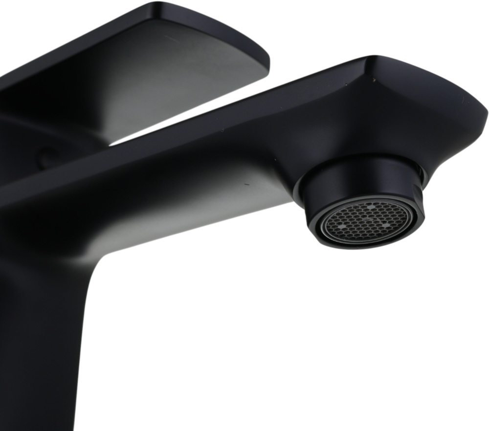 Змішувач для умивальника ScandiSPA TOR матовий чорний