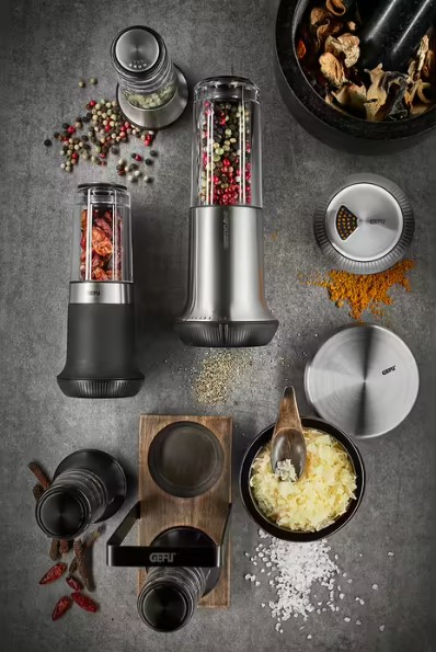 Ступка з товкачем X-PLOSION 14 см граніт Gefu