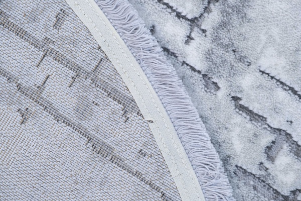 Килим Karmen Carpet GALYA PLUS S3752A GREY/GREY 80x150 см O 