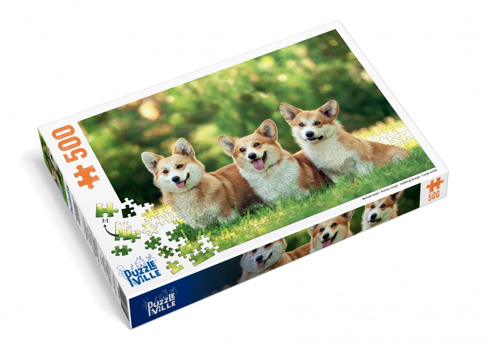 Пазл PUZZLEVILLE Веселые корги 500 элементов PZL500_10