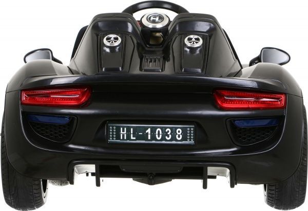 Электромобиль Bambi Porsche Spyder M 2765 EBLR-2 Black ODC59403