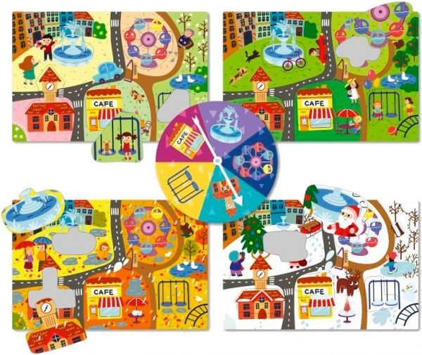 Игра настольная DoDo Очаровательный городок 300213