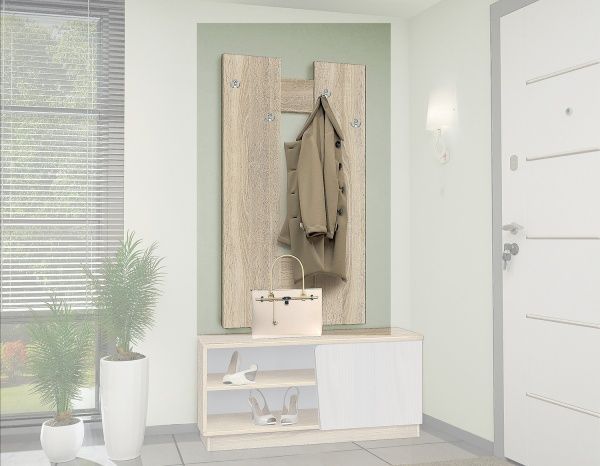 Тумба для взуття МФ МОДЕРН Палермо 950х480х480 дуб сонома 