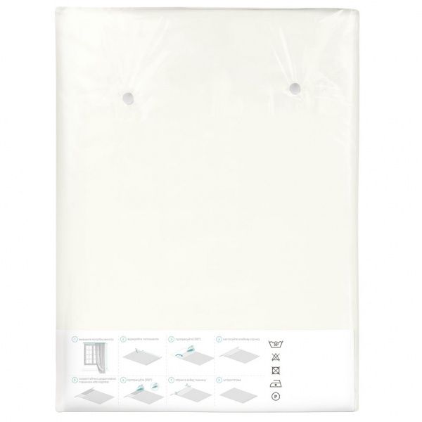 Гардина Crep 400х285 см бежевый Decora textile