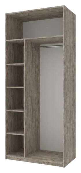 Шафа для одягу Doros Кен (2 дв.) дуб клондайк 