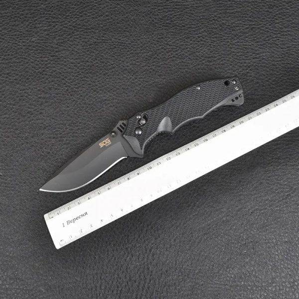 Ніж SOG Vulcan Black TiNi VL-11