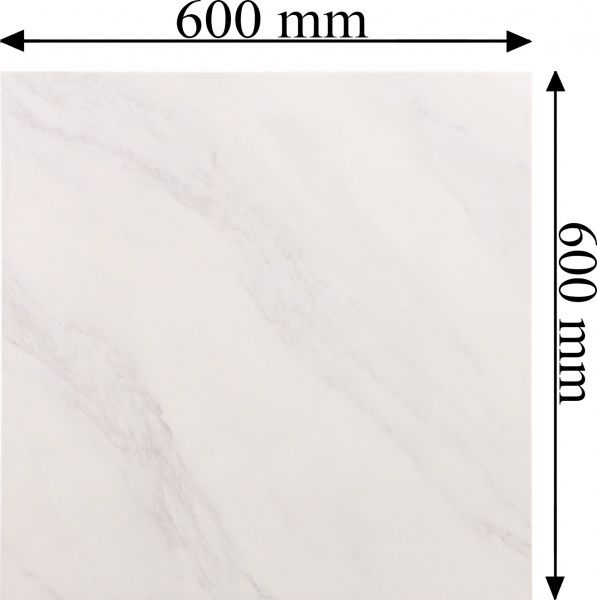 Плитка Cifre Саблайм вайт брілло ректифікат 60x60 