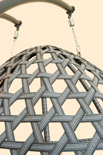 Кресло-кокон Украинские конструкции Мишель полосатая