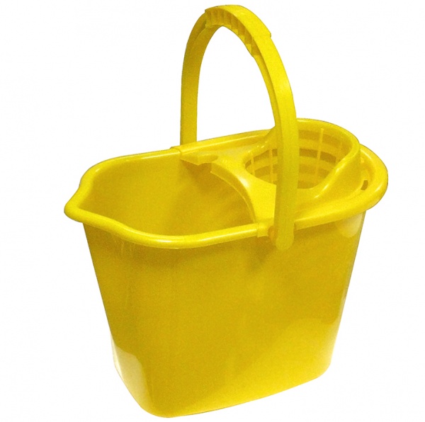 Відро для прибирання York МОП 10 л прямокутне + вiджим 24 см 