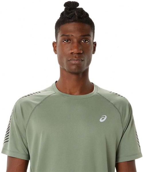 Футболка Asics ICON SS TOP 2011B055-305 р.L зелений