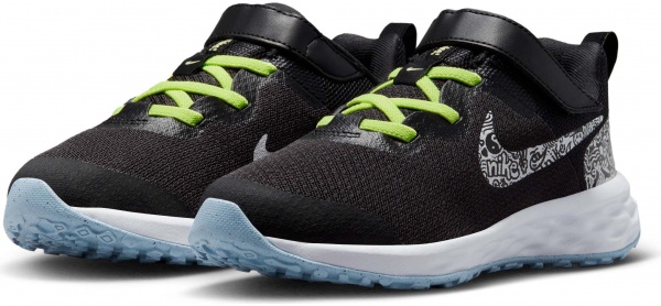 Кроссовки Nike REVOLUTION 6 NN JP DV3182-001 р.28 черный