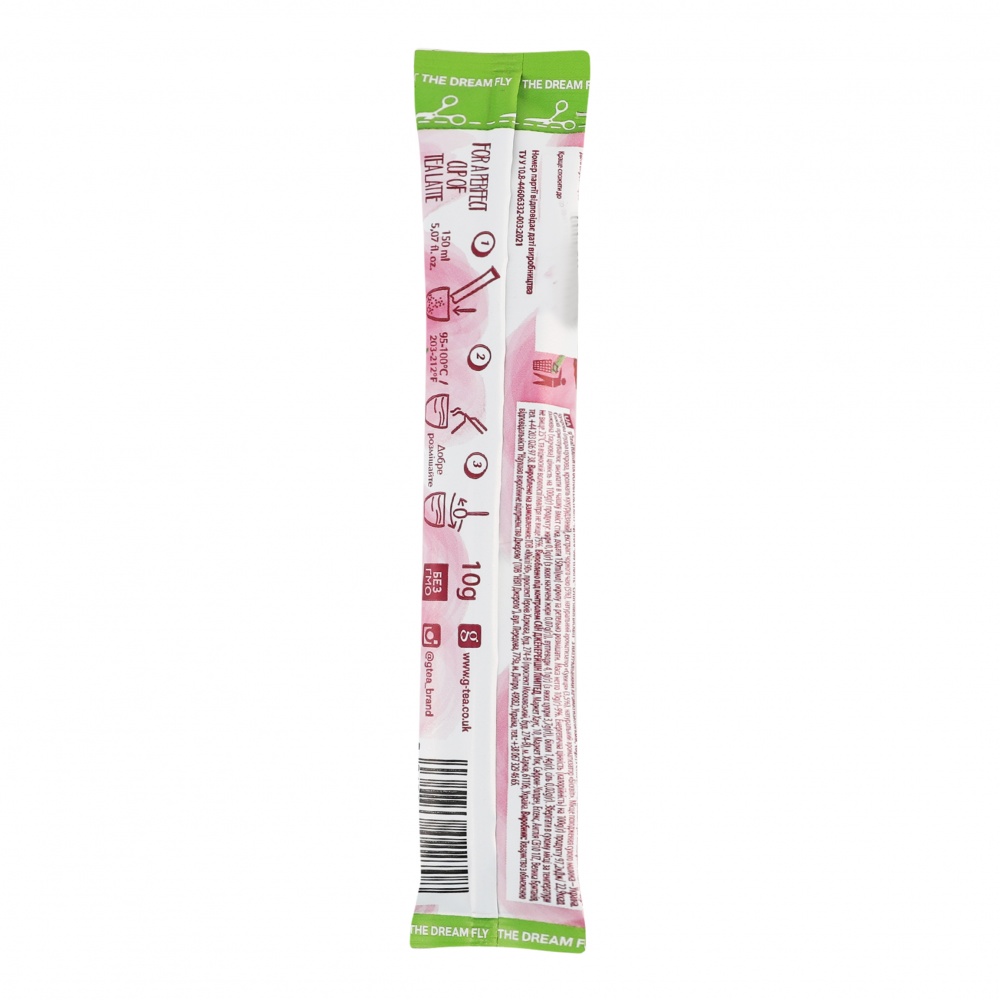 Чай G'tea! Wild strawberry cake Tea latte м/у 10 г