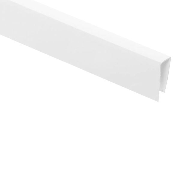 Профиль монтажный ПВХ стартовый S2 3м білий