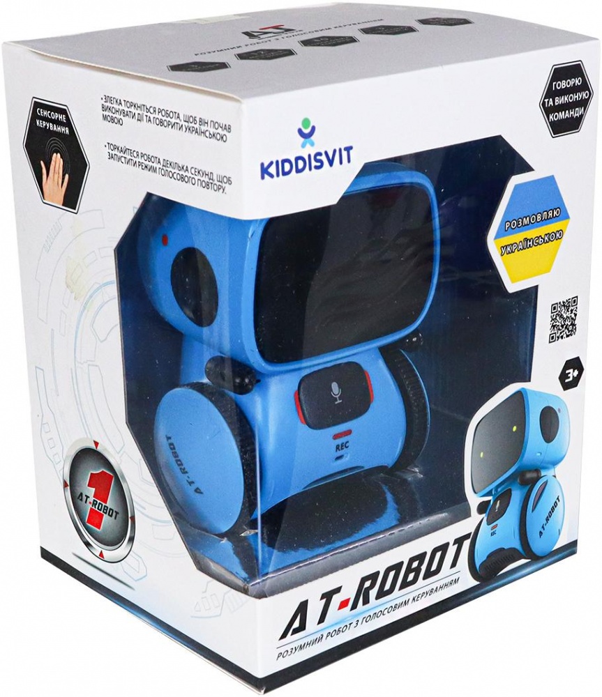 Інтерактивний робот AT-Robot синій AT001-05-UKR