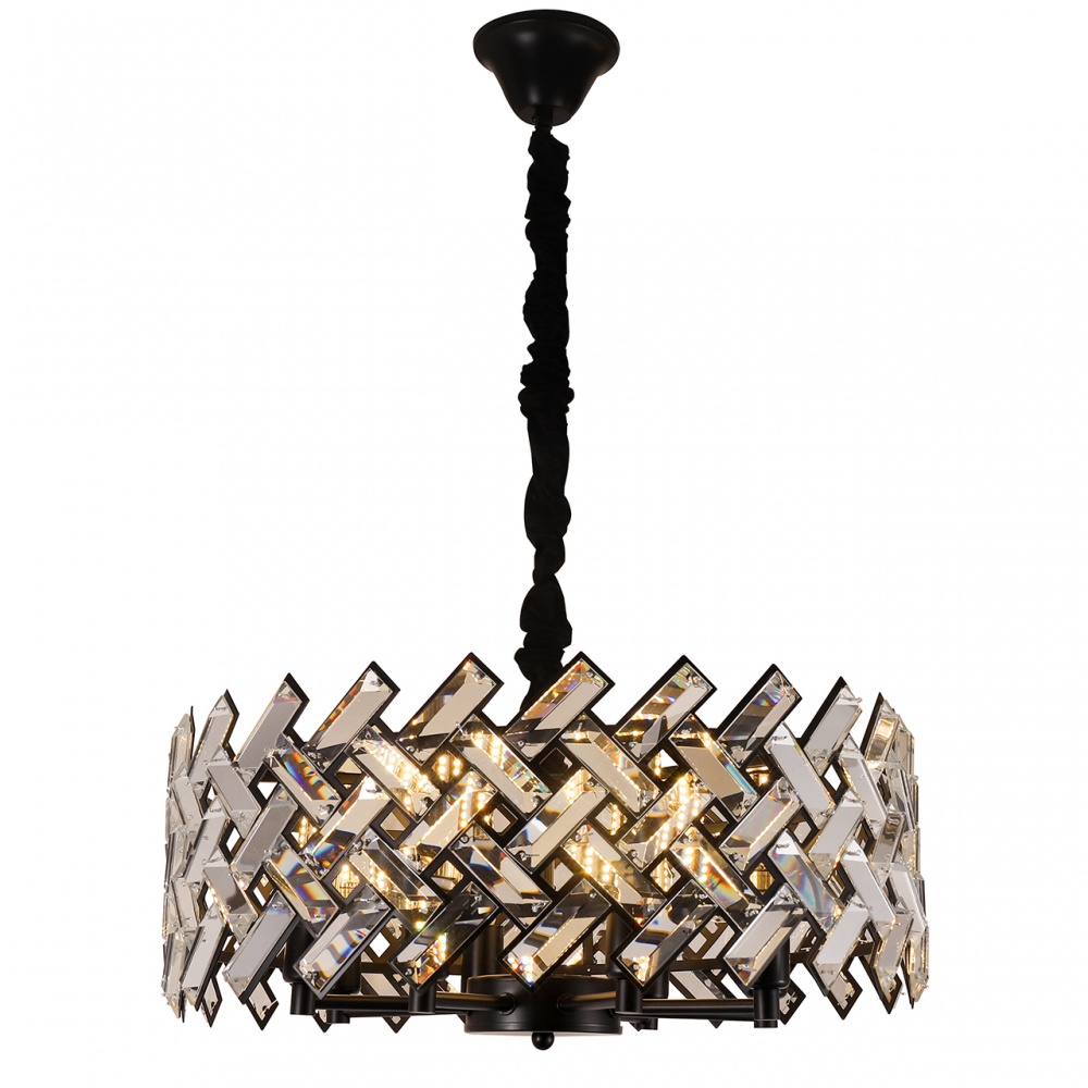 Люстра подвесная NEW ARTIER Cris-Art Verta BK 6xE14 черный