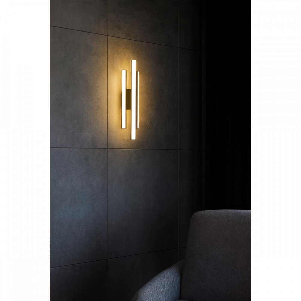 Світильник настінний LIGHT SET KRUK WL3 30 Вт чорний