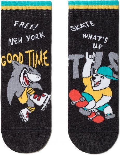 Носки детские Conte-Kids CK Веселые ножки 17С-10СП 479 р.24 черный 