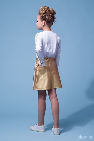 Юбка Zironka р.140 золотой 30-9041-1 