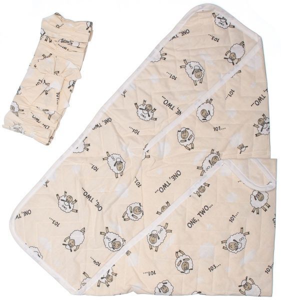 Конверт для новорожденных Ягнята Home Line демисезон бежевый 155980 