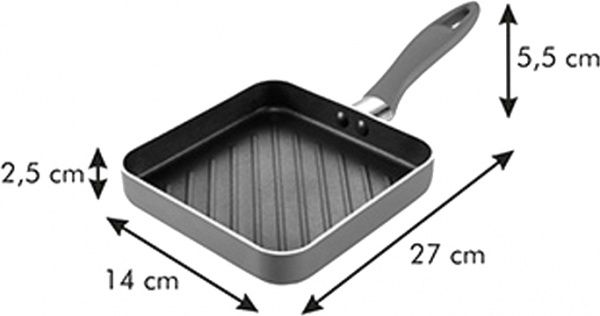 Сковорода PRESTO MINI 14х14 см 594004 Tescoma