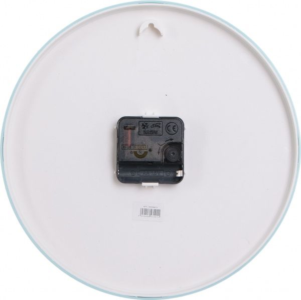 Часы настенные Jiffy голубой 25 см