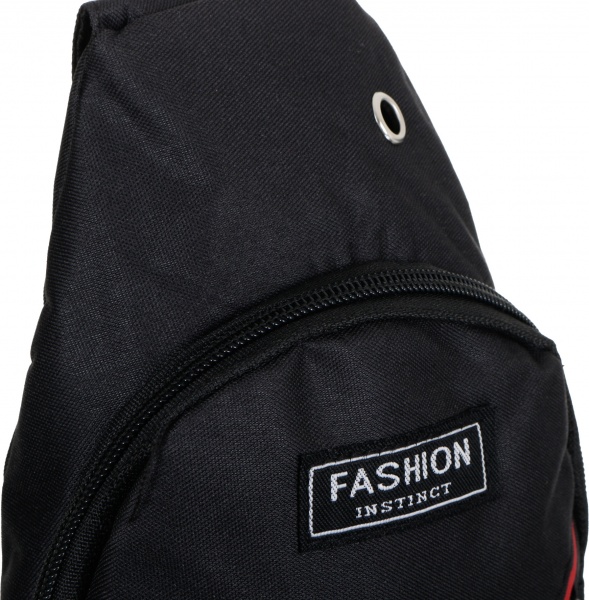 Сумка через плечо Classic треугольная черная