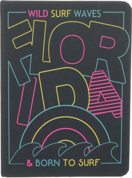 Блокнот Born to surf 14,5х10,5 см