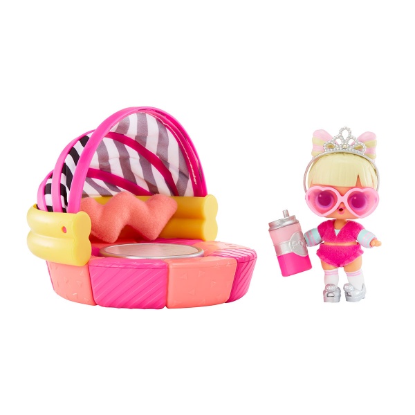 Кукольный набор L.O.L. SURPRISE! серии Маленькие комнатки_Шезлонг Принцессы Люкс 580225