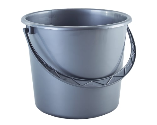 Відро звичайне Алеана кругле 8 л сірий