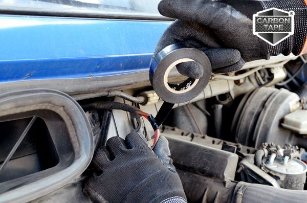 Стрічка ізоляційна CARBON TAPE 15x20 м чорний