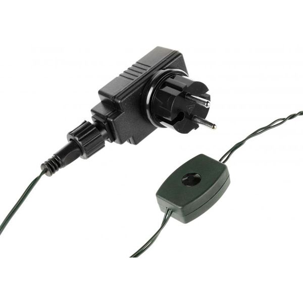 Гирлянда-штора LED 288 ламп 0.5x22 м белая