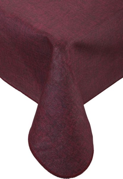 Скатерть Monaco 140x180 см бордовый Gemitex 