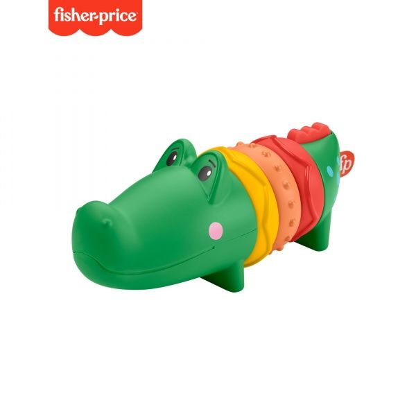 Іграшка-брязкальце Fisher Price Розвивальний крокодил GWL67