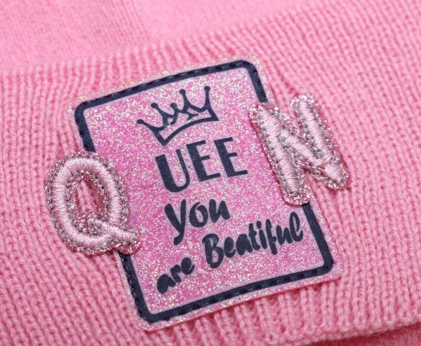 Шапочка дитяча для дівчинки Kraft+ RU078 р.52-54 рожевий 