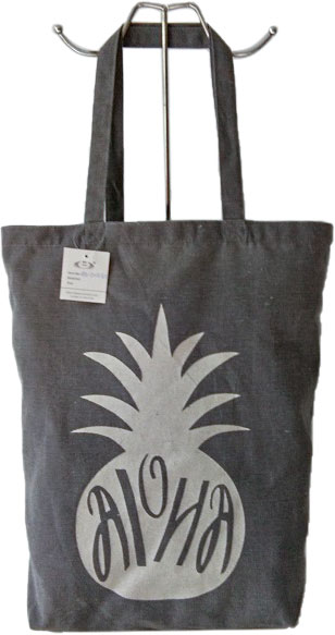 Сумка-шоппер Luna Aloha 41x39x13 см серый 