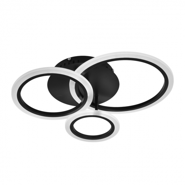 Люстра светодиодная Eurolamp круг A45 белый LED-LR-116-A45(black) 