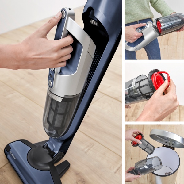 Пылесос аккумуляторный Bosch Flexxo Gen2 Серия 4 BCH3K2851 blue 